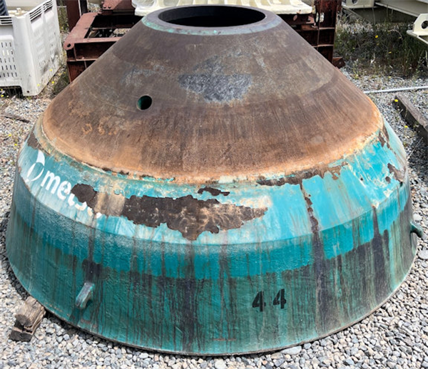 3 Units - Unused Spare Sh Mantle Liners For Nordberg Mp800 Crusher)